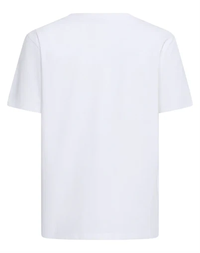 Fransa - FRElita T-shirt 1 - White Art Flower